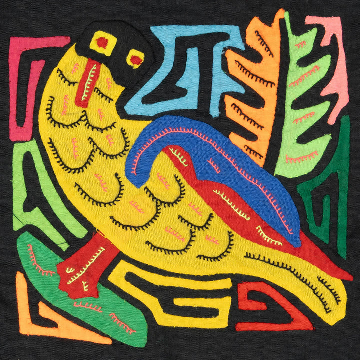Multicolor Yellow Red And Blue Bird Molita
