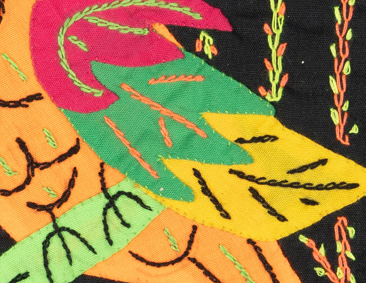 Multicolor Orange Red And Blue Bird Molita