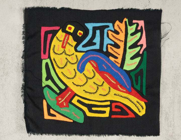 Multicolor Yellow Red And Blue Bird Molita