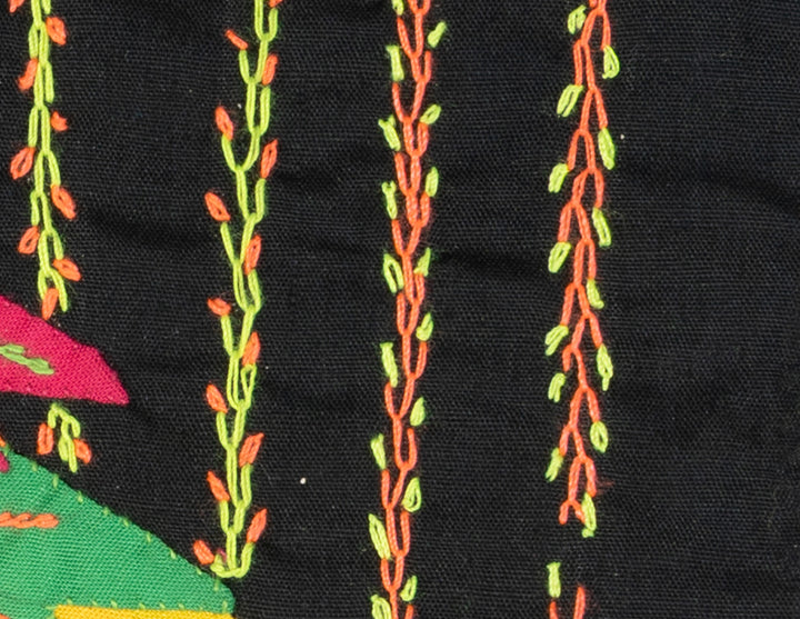 Multicolor Orange Red And Blue Bird Molita