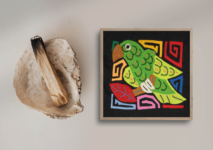 Multicolor Red Abd Green Bird Molita