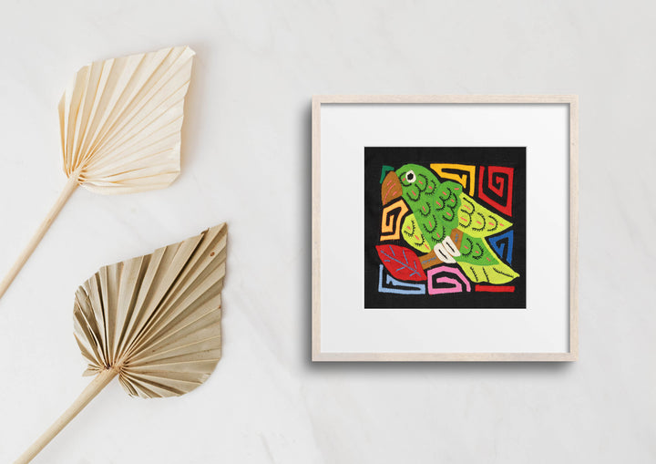 Multicolor Red Abd Green Bird Molita