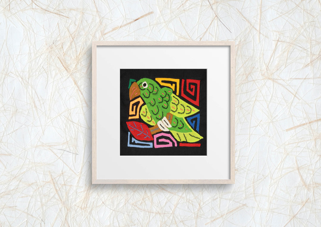 Multicolor Red Abd Green Bird Molita