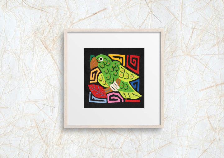 Multicolor Red Abd Green Bird Molita