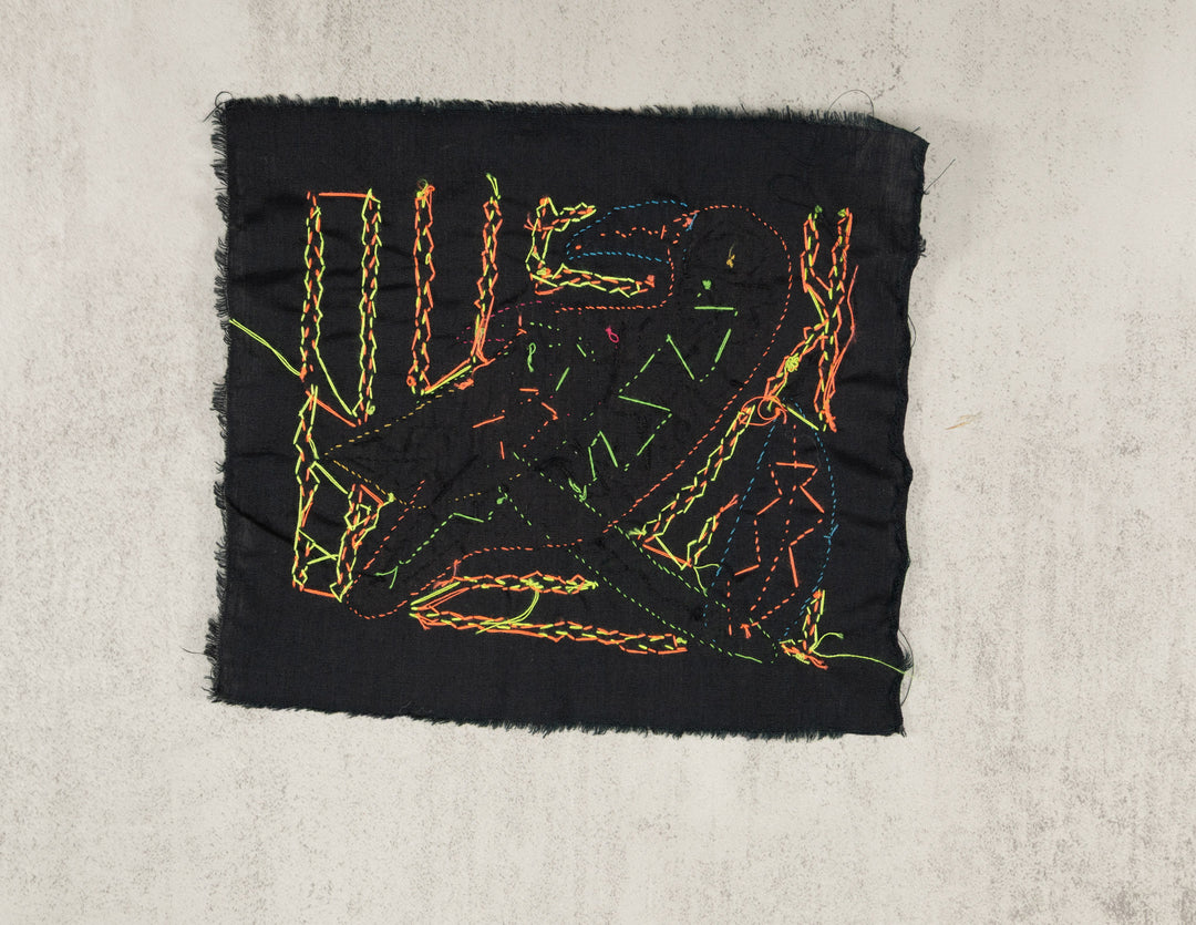 Multicolor Orange Red And Blue Bird Molita