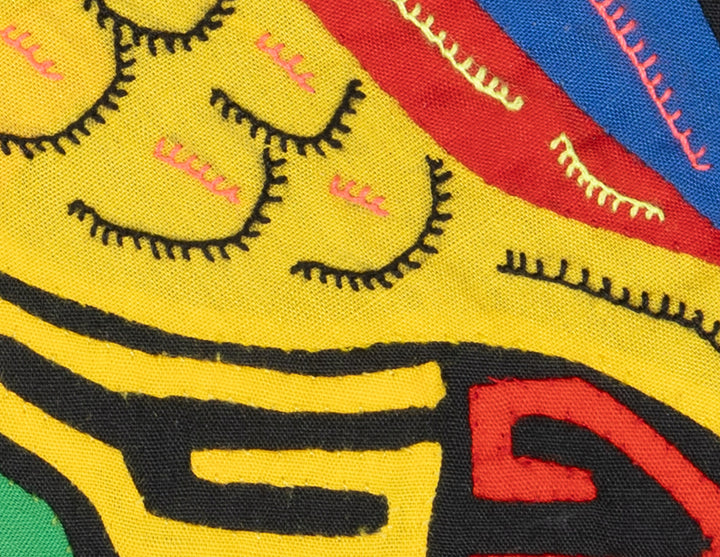 Multicolor Yellow Red And Blue Bird Molita