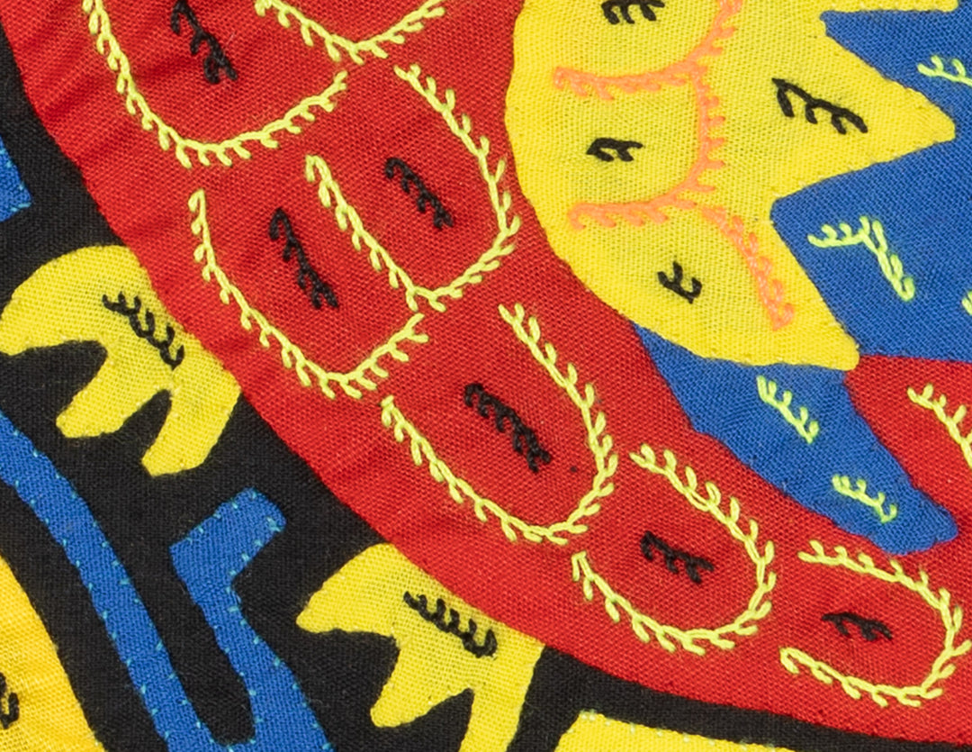 Multicolor Yellow Red And Blue Molita