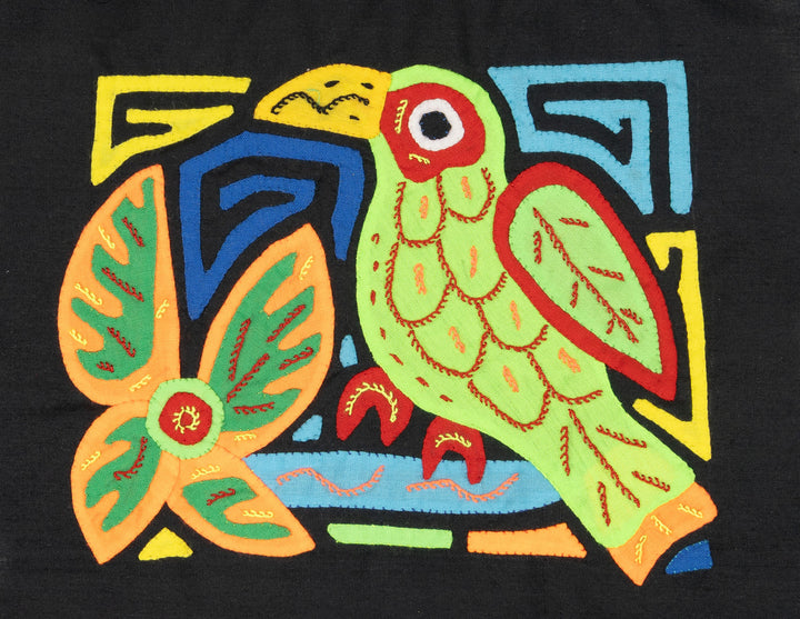 Multicolor Orange Red And Green Bird Molita