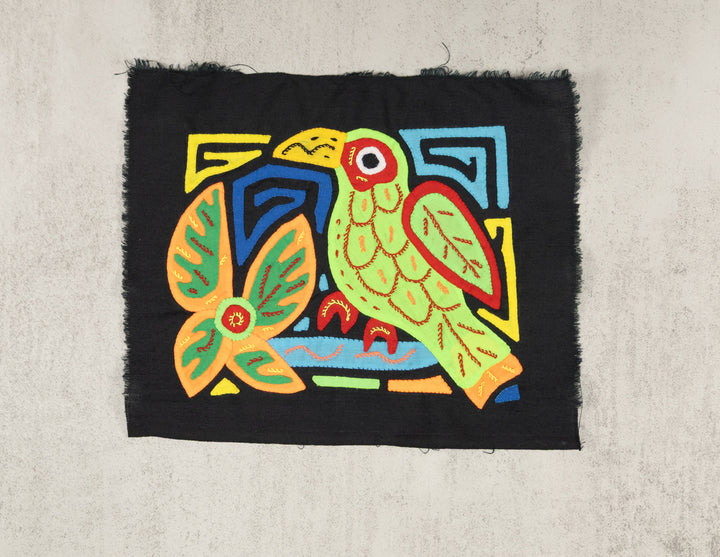 Multicolor Orange Red And Green Bird Molita