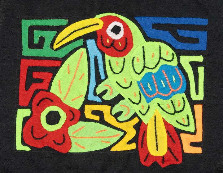 Multicolor Yellow Red And Green Bird Molita