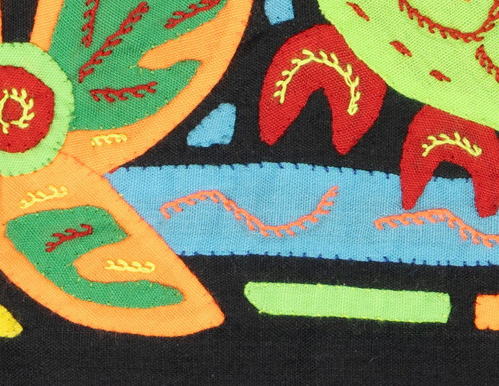 Multicolor Orange Red And Green Bird Molita