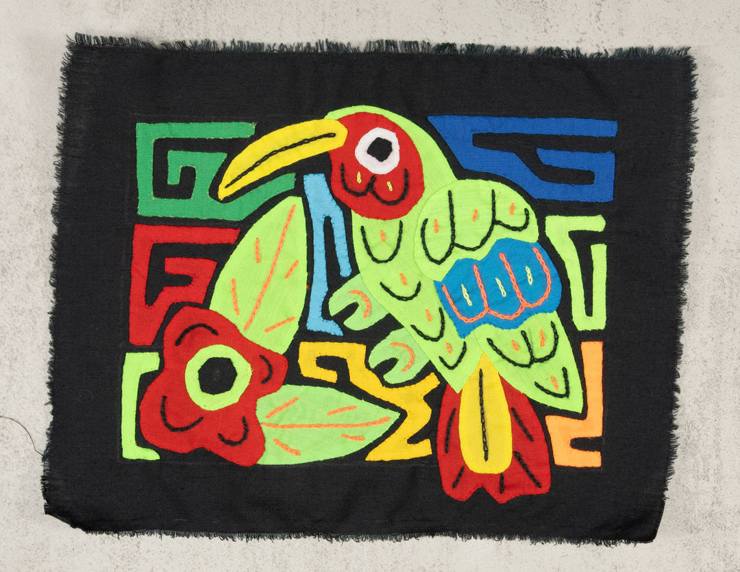 Multicolor Yellow Red And Green Bird Molita