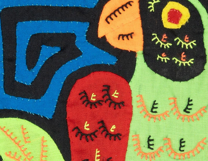 Multicolor Green And Red Molita