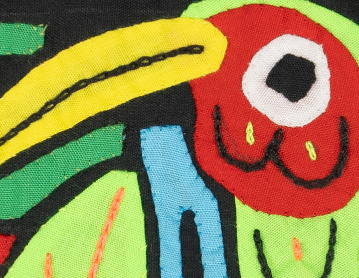 Multicolor Yellow Red And Green Bird Molita