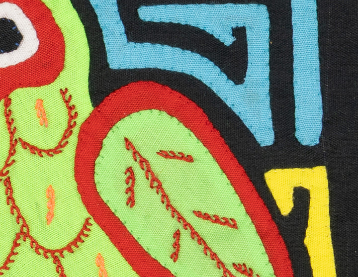 Multicolor Orange Red And Green Bird Molita