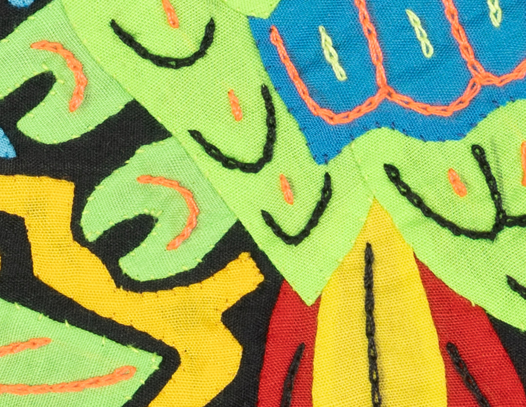 Multicolor Yellow Red And Green Bird Molita