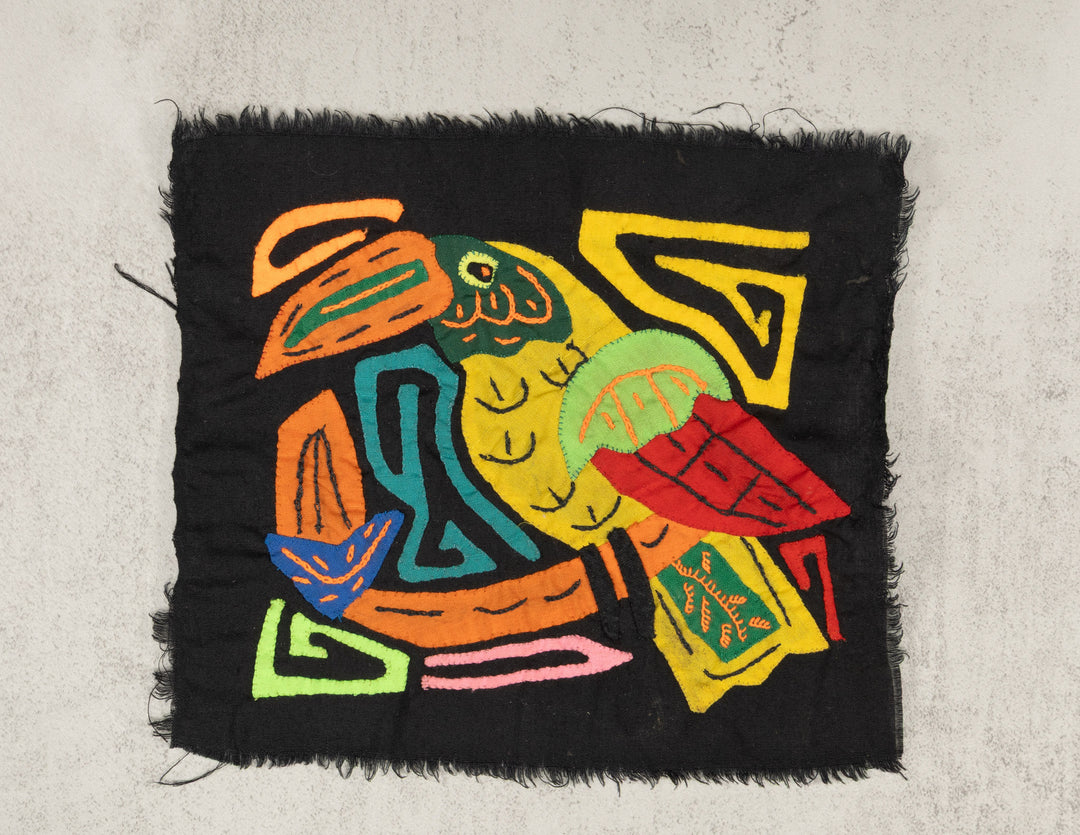 Multicolor Yellow Red And Brown Bird Molita