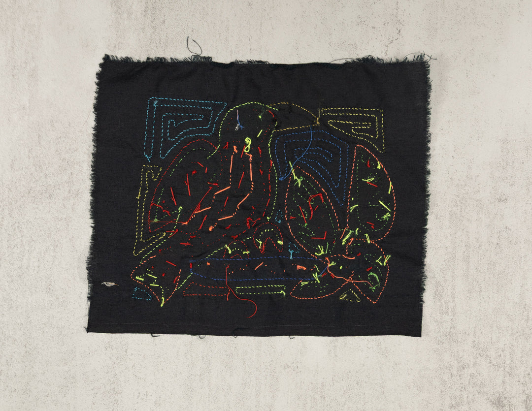 Multicolor Orange Red And Green Bird Molita