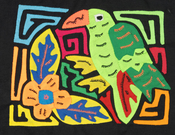 Multicolor Orange Red And Green Bird Molita