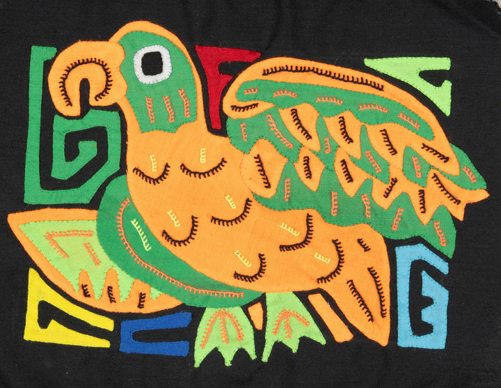 Multicolor Orange And Green Bird Molita