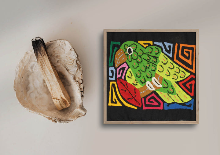 Multicolor Red Abd Green Bird Molita