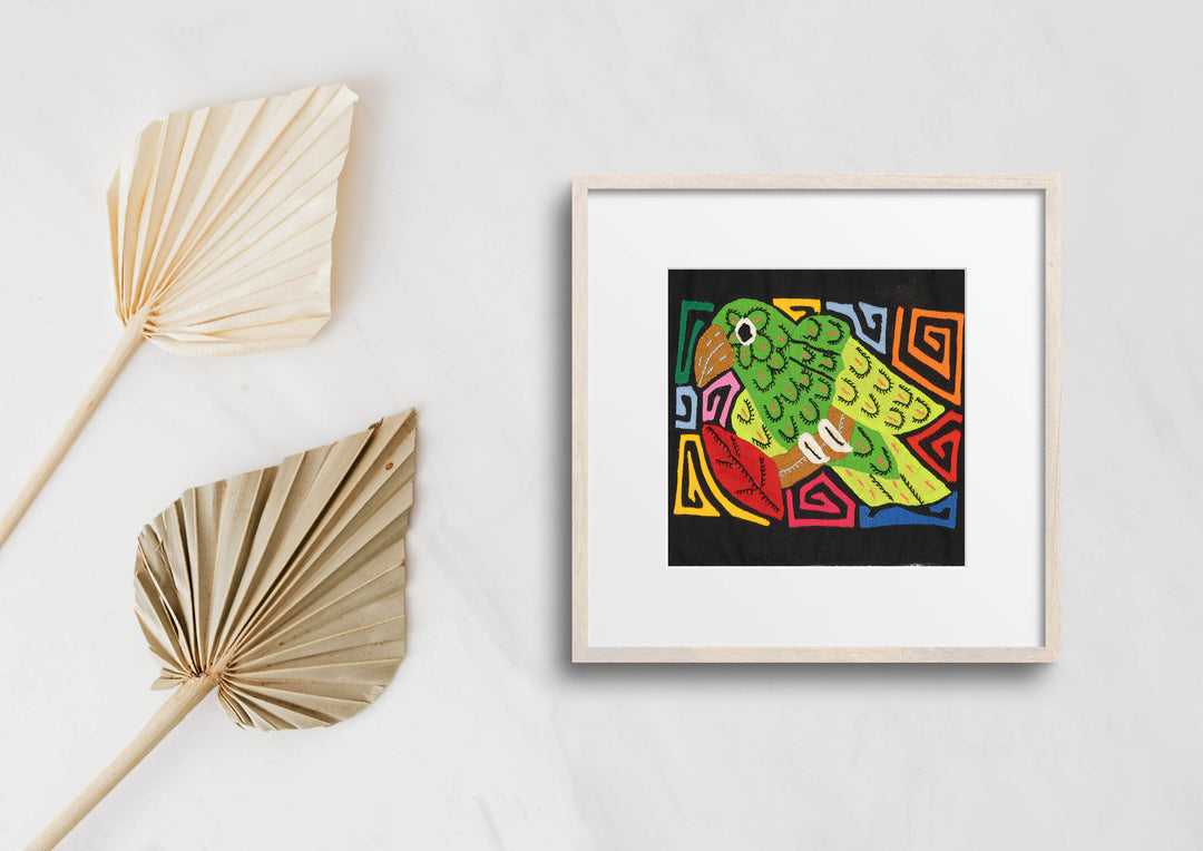 Multicolor Red Abd Green Bird Molita