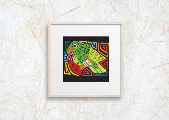 Multicolor Red Abd Green Bird Molita