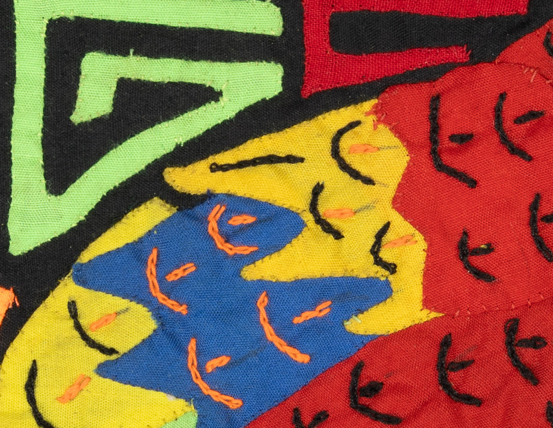 Multicolor Yellow Blue And Red Molita