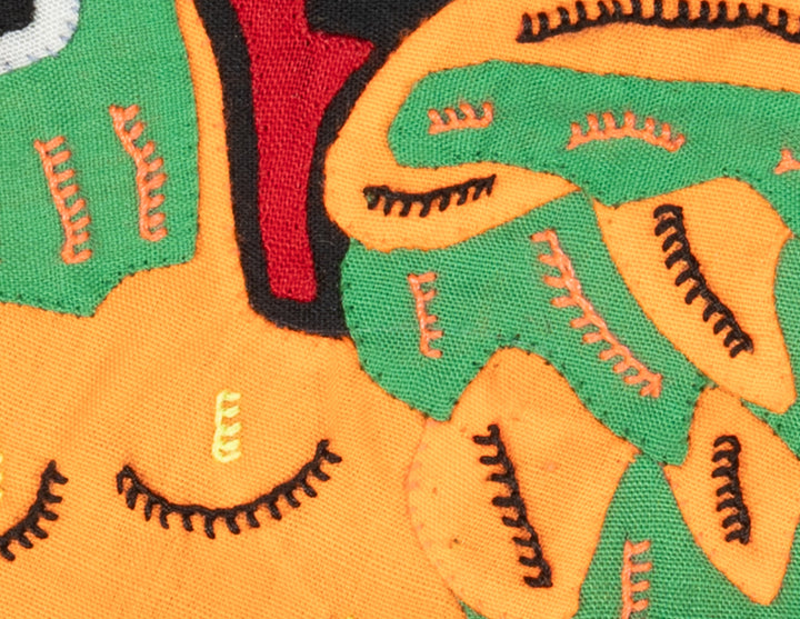 Multicolor Orange And Green Bird Molita