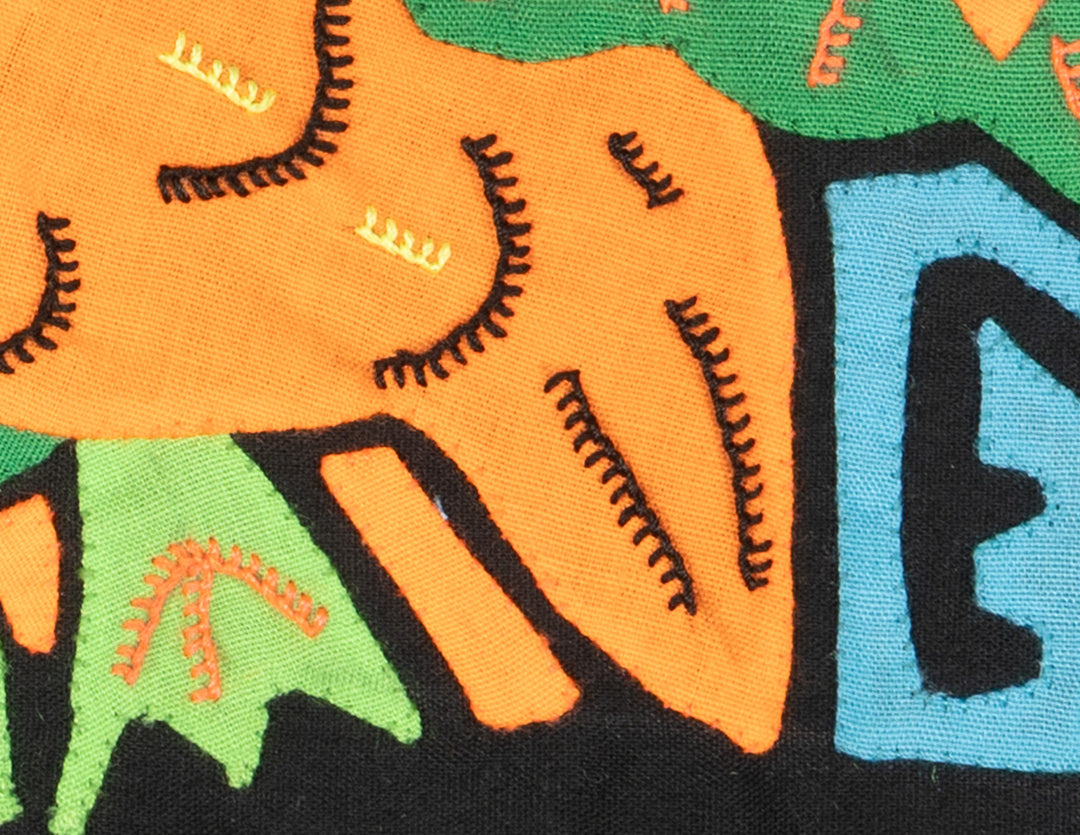 Multicolor Orange And Green Bird Molita