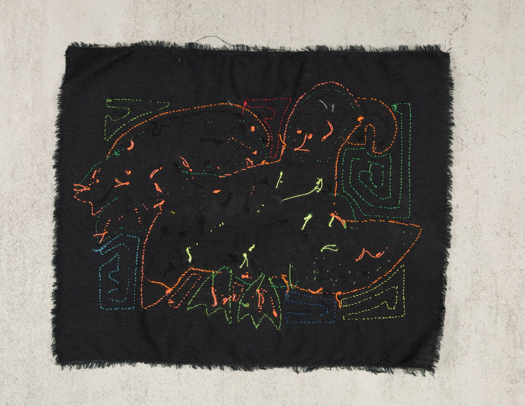 Multicolor Orange And Green Bird Molita