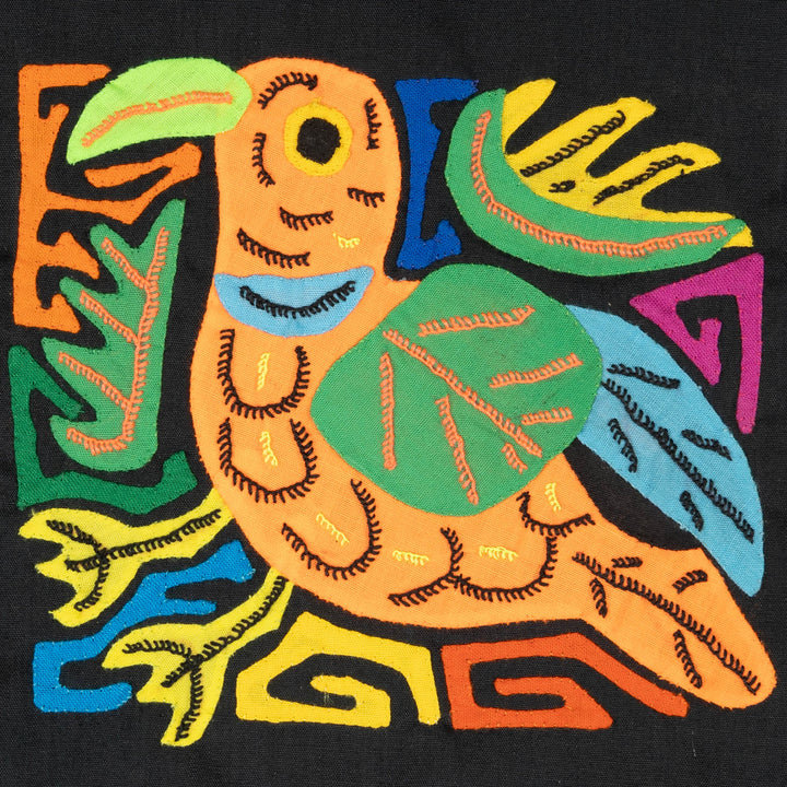 Multicolor Orange And Green Bird Molita