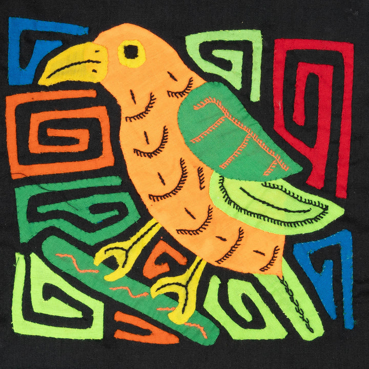 Multicolor Orange Red And Green Bird Molita