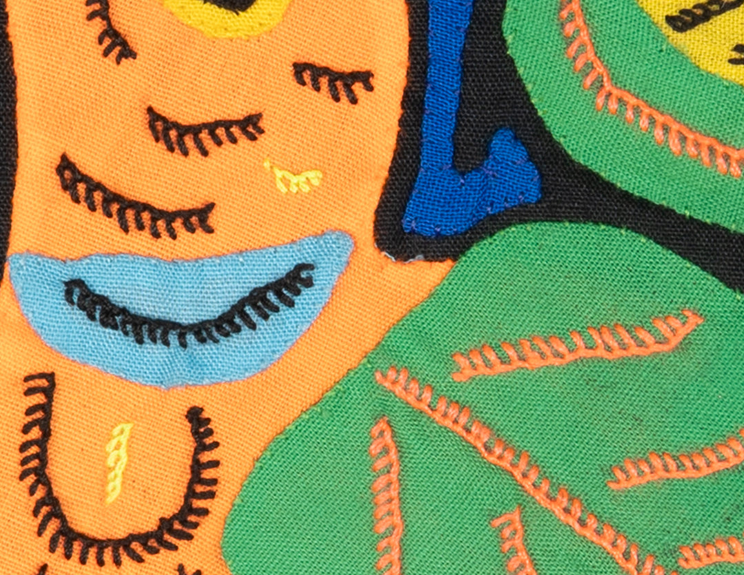 Multicolor Orange And Green Bird Molita