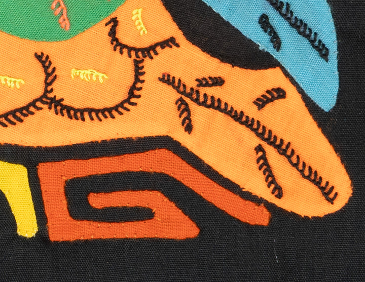 Multicolor Orange And Green Bird Molita