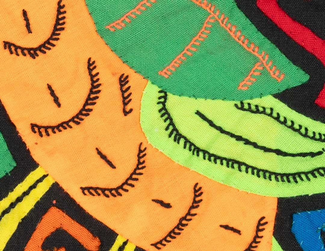 Multicolor Orange Red And Green Bird Molita