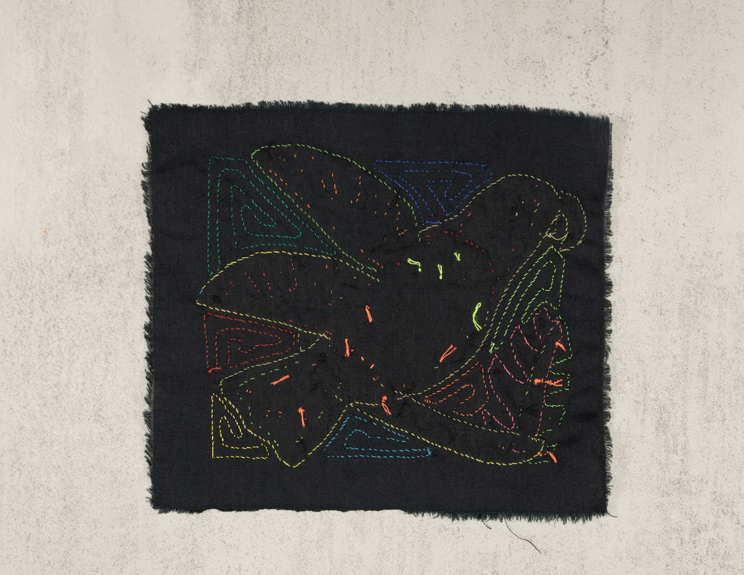 Multicolor Yellow Green And Red Molita