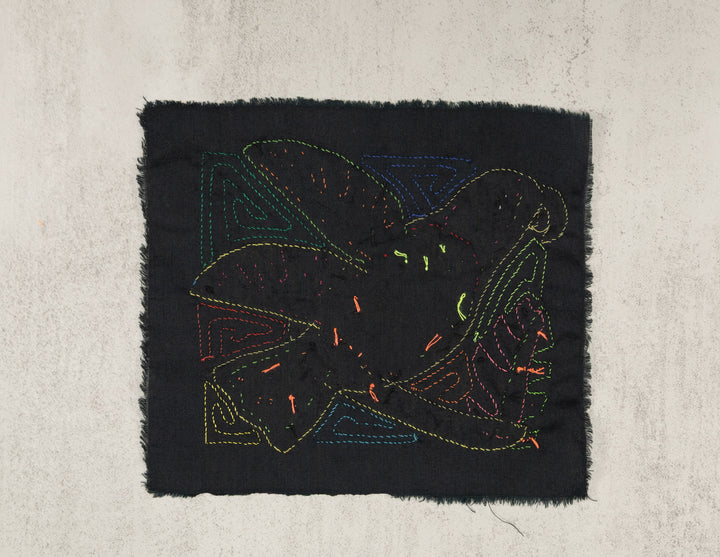 Multicolor Yellow Green And Red Molita