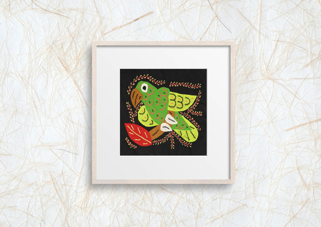 Multicolor Red Abd Green Bird Molita