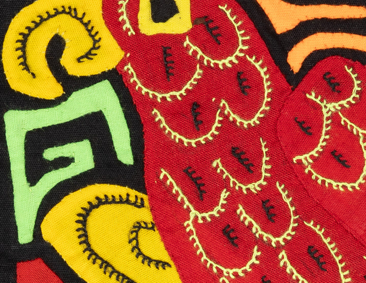 Multicolor Yellow Green And Red Molita