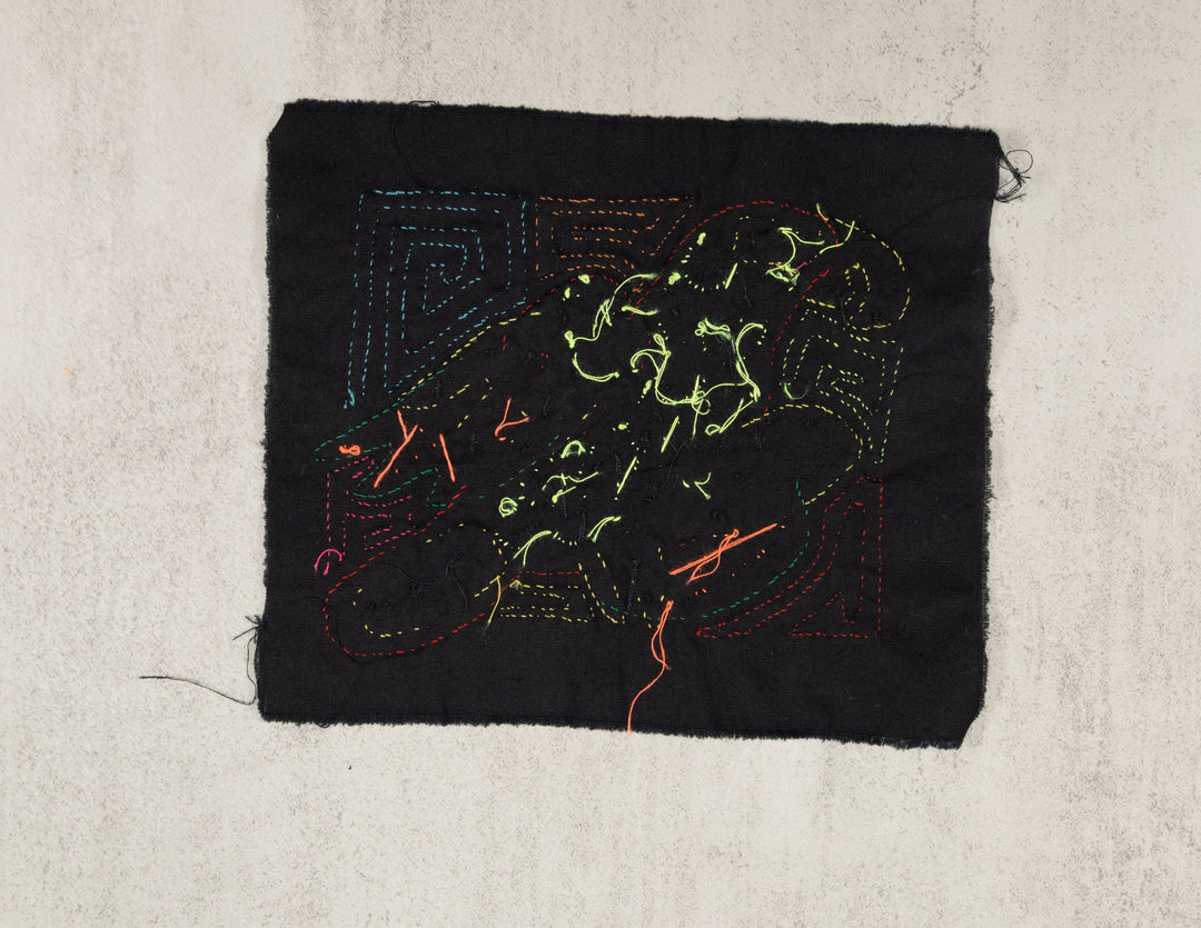 Multicolor Yellow Green And Red Molita