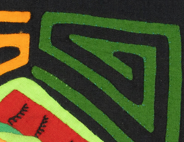 Multicolor Orange Red And Green Bird Molita