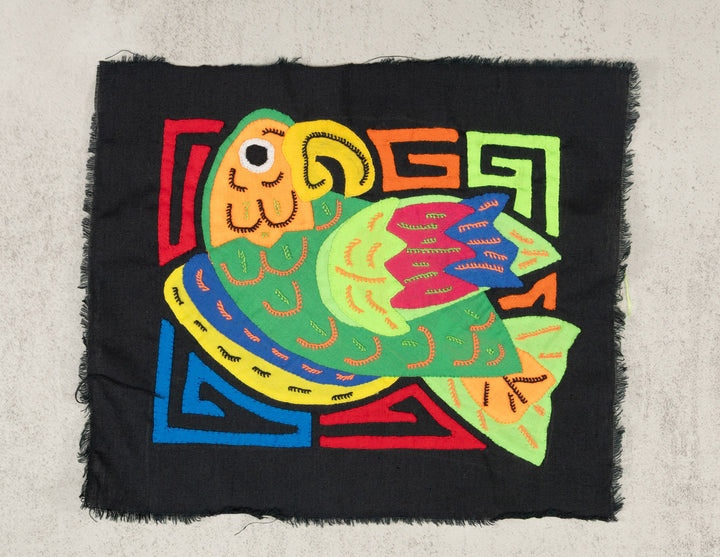 Multicolor Orange And Green Bird Molita