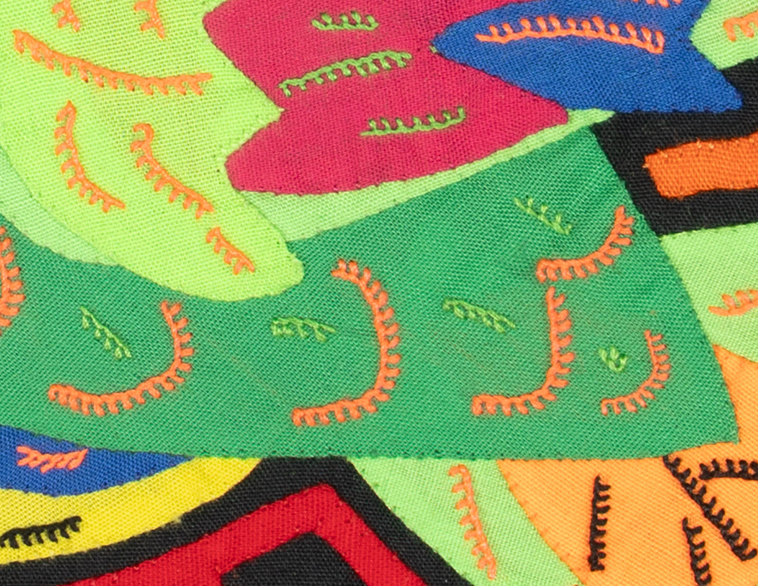 Multicolor Orange And Green Bird Molita