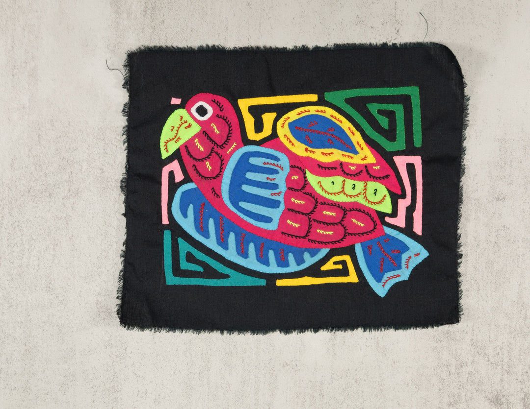 Multicolor Blue And Red Bird Molita