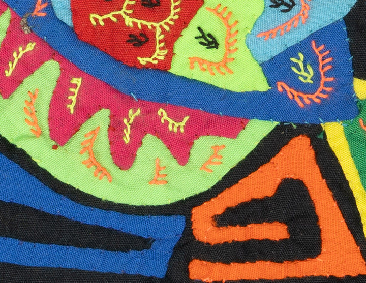 Multicolor Blue Red And Yellow Bird Molita