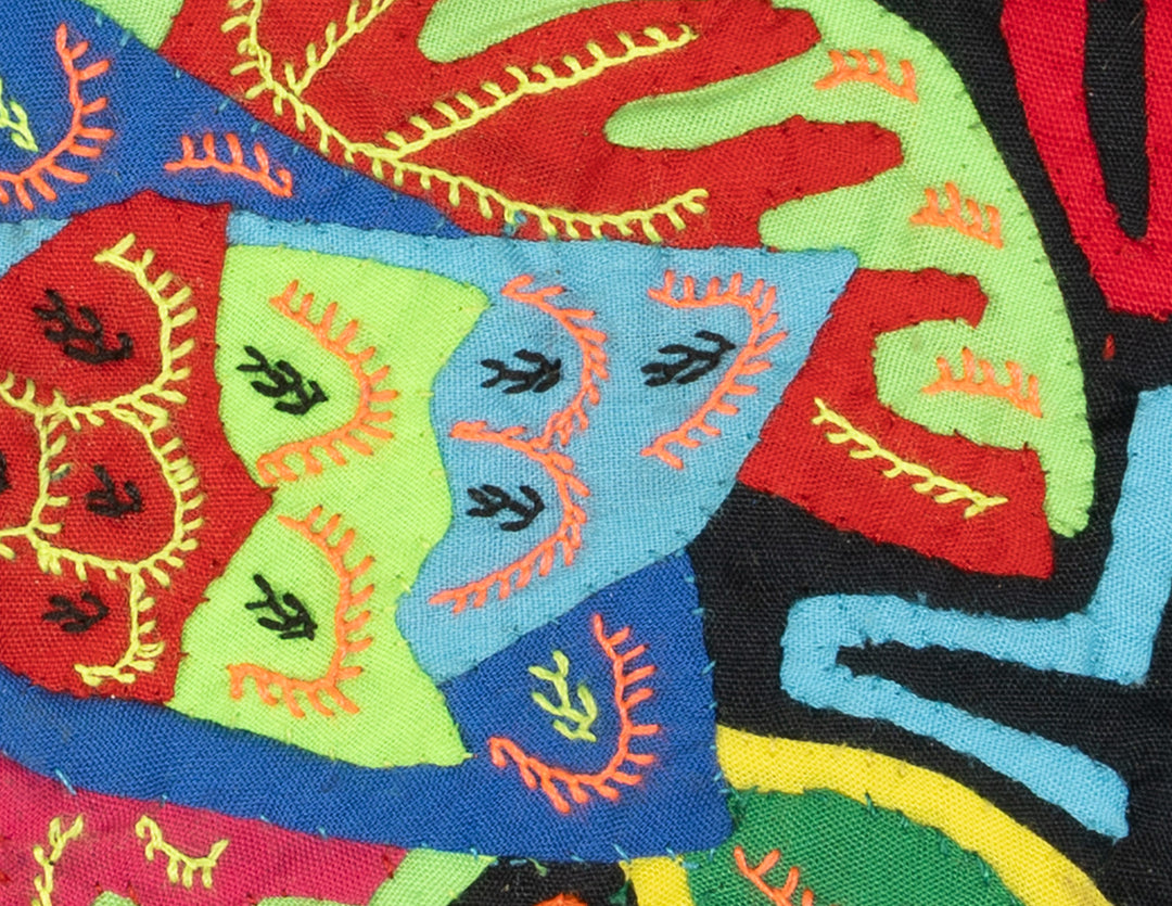 Multicolor Blue Red And Yellow Bird Molita