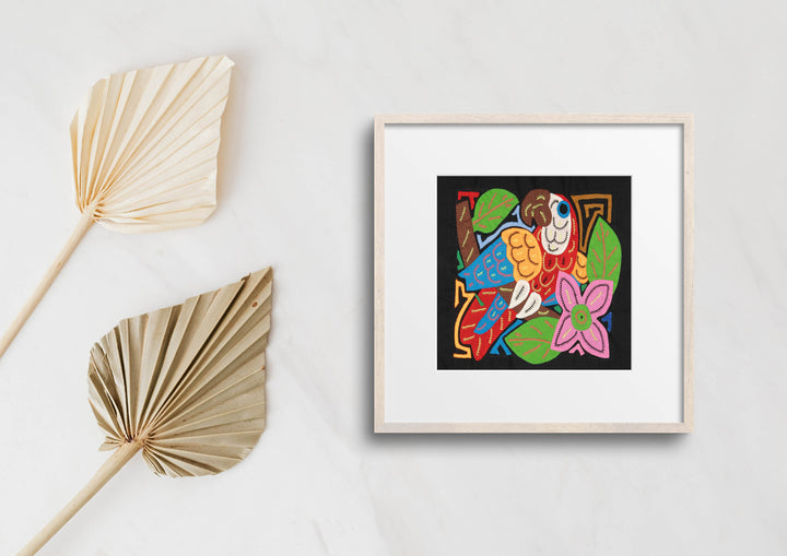 Multi-Color Parrot Bird Red And Blue Molita