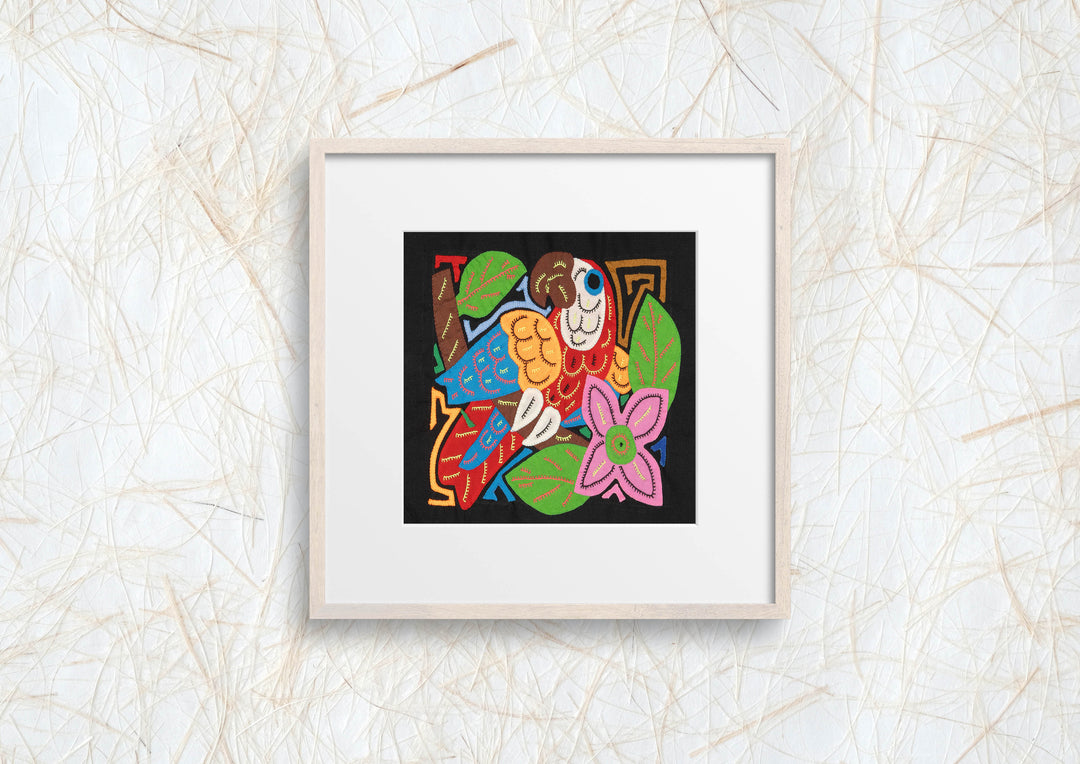 Multi-Color Parrot Bird Red And Blue Molita