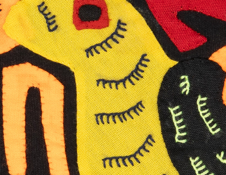 Multicolor Orange Yellow And Red Bird Molita